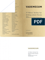 Vademecum 77 Minor Terms For Writing Urb