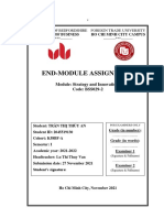 End-Module Assignment: University of Bedfordshire Foreign Trade University