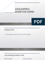 Ikatan Mahasiswa Muhammadiyah (Imm)