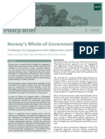 Policy Brief: Norway's Whole-of-Government Approach