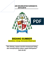 Arah Dasar Keuskupan Surabaya 2010-2019