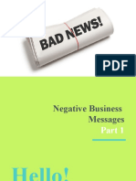 Negative Messages