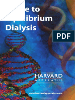 Guide To Equilibrium Dialysis