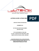 Laporan Akhir Latihan Industri Teknologi Makanan