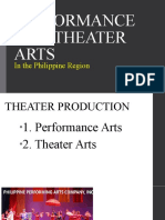 Performing and Theater Arts 1