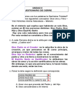 BLOQUE II Cuestionario de Cierre