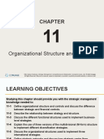 Organizational Structure and Controls