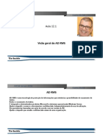 1.1 Aula 12.1 Visão Geral Do AD RMS PDF