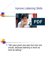 How To Improve Listening Skills