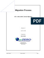 Sample Domain Migration Process