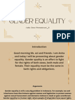Gender Equality: Anita Dewi Permatasari - 11