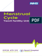 The Menstrual Cycle: Yeovil Fertility Unit