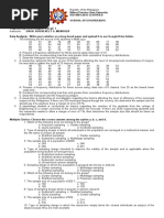 Data Analysis Midter Exam