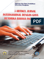 Menulis Artikel Jurnal Internasional 2014