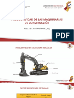 Productividad de Las Maquinarias