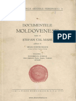 Mihai Costachescu (Ed.) - Documentele Moldovenesti Inainte de Stefan Cel Mare - Vol I, Documente Interne (1931)