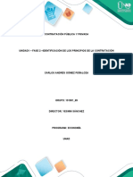 CONTRATACIÓN PÚBLICA Y PRIVADA   UNIDAD1 – FASE 2 –IDENTIFICACIÓN DE LOS PRINCIPIOS DE LA CONTRATACIÓN. UNAD