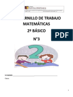 Cuadernillo de Matemáticas 2o Básico