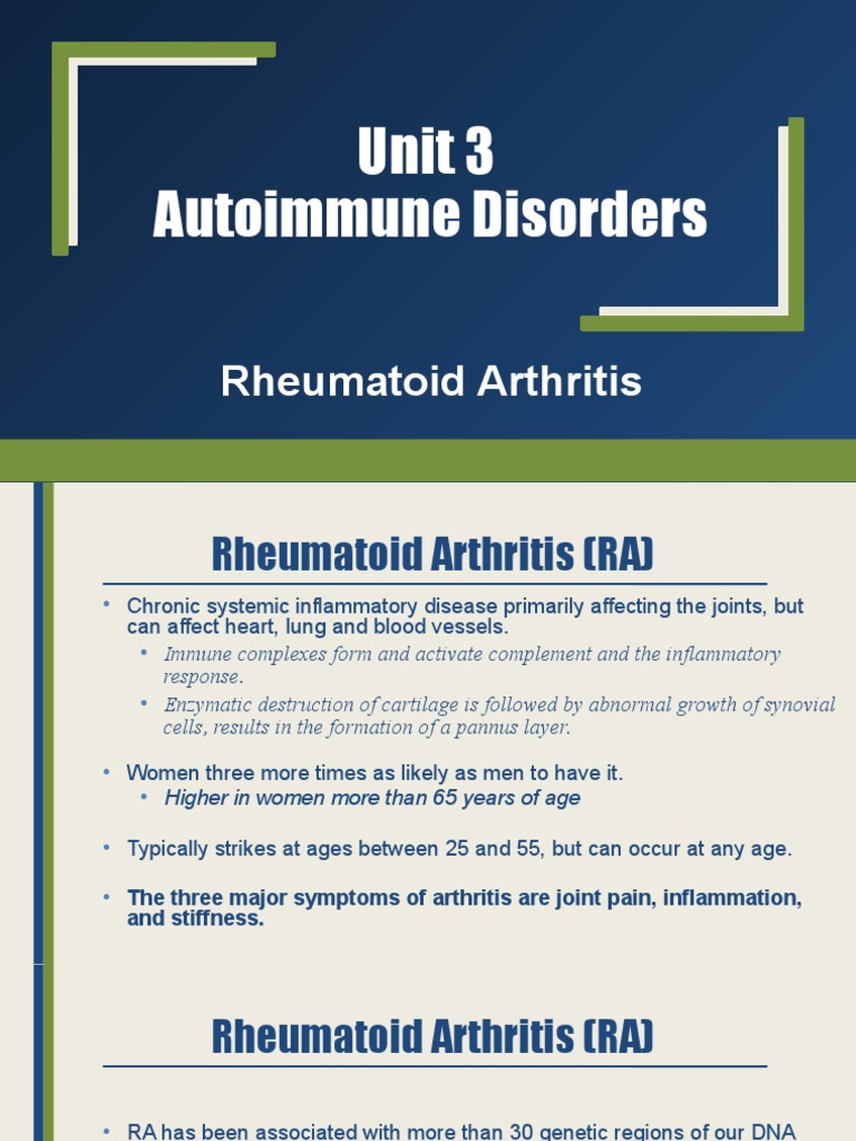 Understanding Rheumatoid Arthritis | PDF | Rheumatoid Arthritis | Arthritis