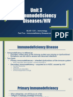 Unit 3 Part 5 Immunodeficiency Diseases and HIV
