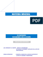 Materia Mineral