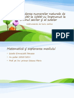 Scăderea Numerelor Naturale de La 100 La 1000