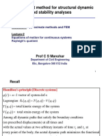 Finite Element Method For Structural Dynamic and Stability Analyses