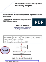 Finite Element Method For Structural Dynamic and Stability Analyses