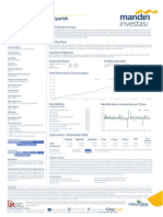 Factsheet - Mandiri Investa Dana Syariah