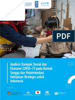 Analisis Dampak Sosial Dan Ekonomi COVID-19 Pada Rumah Tangga Dan Rekomendasi Kebijakan Strategis Untuk Indonesia