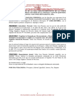 Completando - Demanda Homologando Sentencia Extranjera Ante La Corte Provincial de Los Ríos Dos