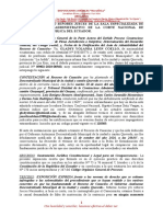 Contestación Al Recurso de Casación Contencioso Administrativo Galdys Leon Coello