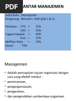 Download Bab 1 Pengantar Manajemen by Ulfa Fadilatul Ula SN54691660 doc pdf