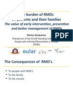 Fit For Work Europe: Burden of RMDs On Patients and Families - From EU Presidency Conference