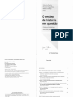 AZEVEDO. Ensino de História, História, Historiografia e Produçaõ de Sentidos em Práticas de Letramento