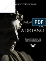 Memorias de Adriano - Marguerite Yourcenar