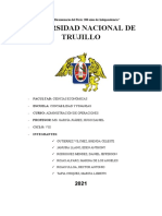 Informe de Plan de Producción