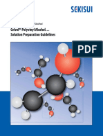 Solution Preparation Guide Pvoh 1060