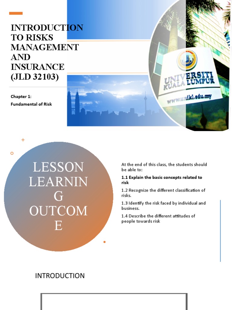 Basics of Risk Management | PDF | Risk | Uncertainty