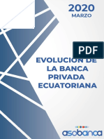 Evolución de La Banca Evuatoriana 2020