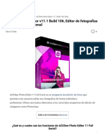 ACDSee Photo Editor 11 Full Crack (Multilenguaje) (X64)