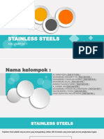 PRESENTASI STAINLESS STEELS KELOMPOK 1 (Autosaved) - Dikonversi