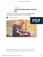 El Desarrollo de La Lectoescritura - Teorías e Intervención