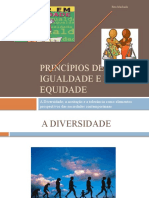 Princípios de igualdade e diversidade na sociedade contemporânea