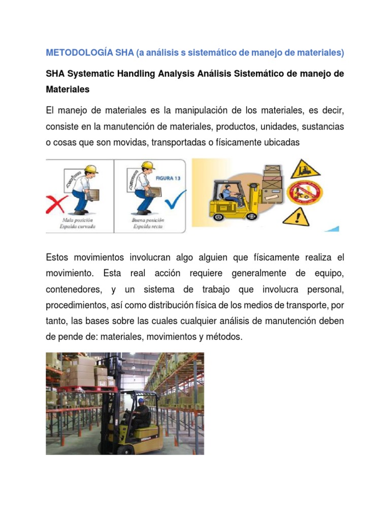 Metodología Sha | PDF