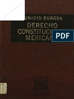 Derecho constitucional mexicano: clásico análisis de la Carta Magna