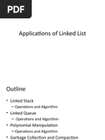 Applications of Linked List-2