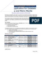 Application Form. 4th Series Peace Through Technology Training Program