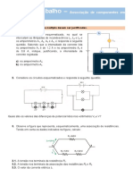 Circuitos elétricos - Associação de componentes