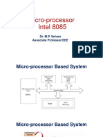 Micro-Processor Intel 8085: Dr. M.P. Selvan Associate Professor/EEE